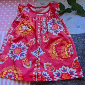 🌺 2, floral cotton Tea dress with pocket